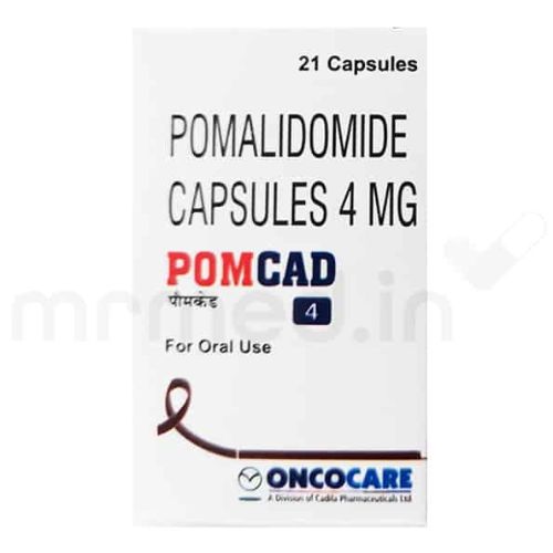 Pomalidomide Capusles 4mg (Pomcad)